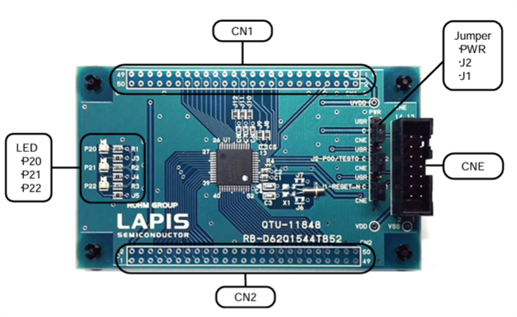 位置电路 - ROHM Semiconductor RB-D62Q1544TB52参考板